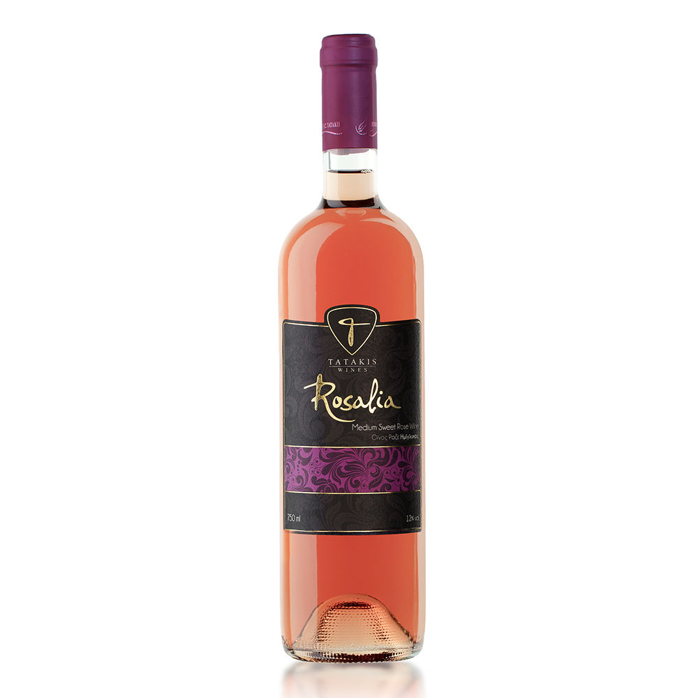0000609 ROSALIA TATAKIS WINES MEDIUM SWEET ROSE - Image 1