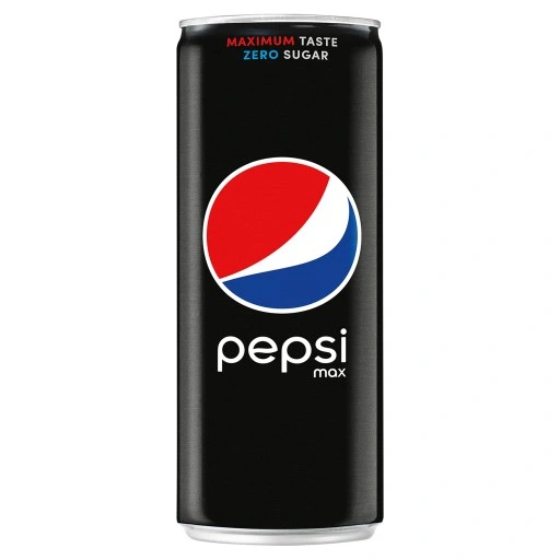 Pepsi-Cola-Zero-Cukru-Napoj-gazowany-330-ml-puszka-Pojemnosc-330-ml PEPSI MAX - Image 1