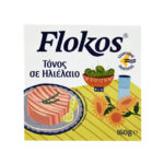 TUNA IN SUNFLOWER OIL FLOKOS