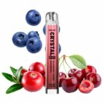 CRYSTAL BLUEBERRY CHERRY CRANBERRY VAPE