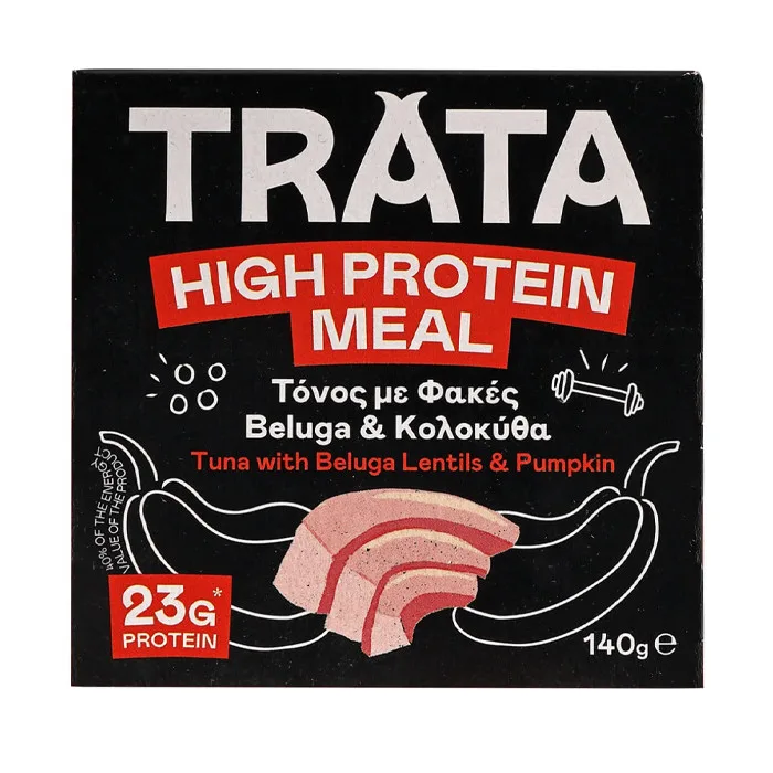 trata-τόνος-high-protein-με-φακές-κολοκύθα-140gr TUNA WITH BELUGA LENTILS & PUMPKIN HIGH MEAL PROTEIN TRATA - Image 1